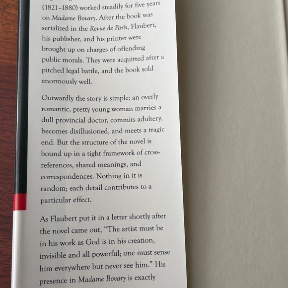 Madame Bovary Hardcover Book by Gustave Flaubert - Picture 5 of 8
